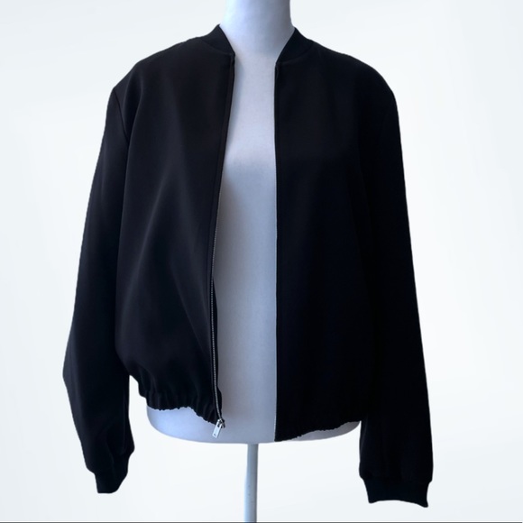 NWT Theory Bomber Jacket size L - Picture 3 of 11